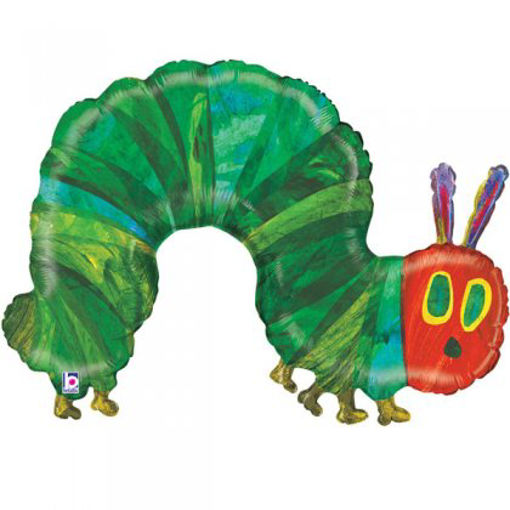 Picture of HUNGRY CATERPILLAR SUPERSHAPE FOIL BALLOON 43 INCH